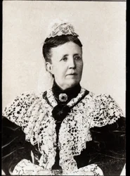 Sophia of Nassau (1836-1913), Ruotsin ja Norjan kuningatarpuolison muotokuva.