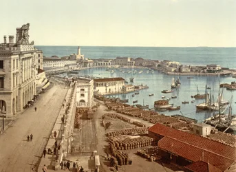 Algerin satama, pubi. noin 1900