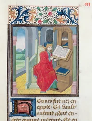 Filosofi, mahdollisesti Hermes Trismegistus, Histoire des Philosophes, 1400-luvun loppu