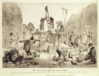 Salut!, levyt 406 ja 407, nro 194, La Caricature, painaja Delaunois