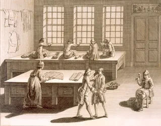Räätälien työpaja Denis Diderot