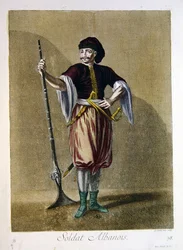 Albanian sotilas, "Recueil d