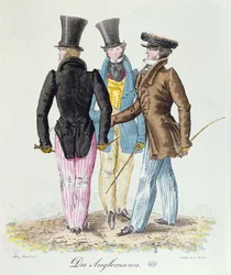 Anglomaanit, noin 1830