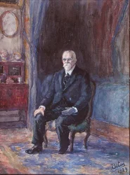 Antoine Beclere (1856-1939) 1929 (öljy kankaalle)