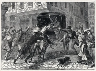 Vendéen sotien chouan-johtajan Georges Cadoudalin (1771-1804) pidätys 9. maaliskuuta