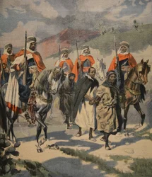 Markiisi de Morèsin murhaajien pidätys Tunisiassa