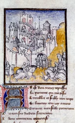 Pienoislinnan hyökkäys Christine de Pisanin (tai Pizanin) "The Way of Long Study and Fortune Mutation"