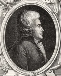 Augustin Bernard Francois Legoazre de Kervelegan Louis Blancin (1811-82) teoksesta "Histoire de la Revolution Francaise"