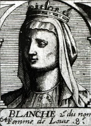 Kastilian Blanche (1188-1252) Ranskan kuningatar