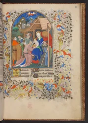Book of Hours, Lisää MS 32454 f.35r, Ranska