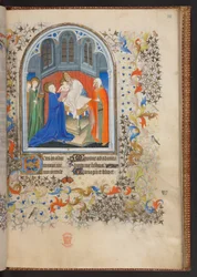 Book of Hours, Lisää MS 32454 f.38r, Ranska