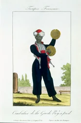 Kuninkaallisen Kaartin symbaalisoitin, n. 1790