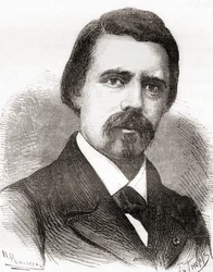 David Edward Hughes, The Wonders of Science, julkaistu n.1870 (kaiverrus)