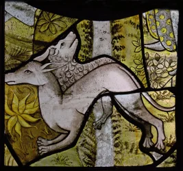 Kuvaa yksityiskohtaa Adoration of the Magi -teoksesta, joka on alun perin St Vivienistä, Rouenista