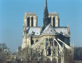Notre Damen itäpää, 1163-1345