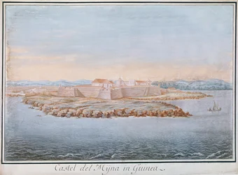 Elminan linna, Guinea (wc paperilla)