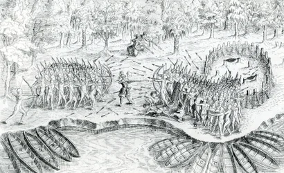 Huronien taistelut, Samuel de Champlainin Voyage de Champlainista vuonna 1624, 1567-1635