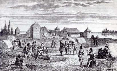 Fort Youkon, Hudson Bay Companyn kauppa-asema, 1800-luku