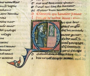 Fr.1533 f.100v Saraseen muutettu Neitsyt-kuvalla La Vie Nostre Damesta