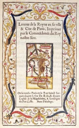 Etukappale kirjalle Marguerite de Navarren (1492-1549) saapumisesta Pariisiin vuonna 1531