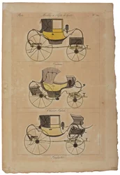 Huonekalut ja makueläimet, nro 32, Phaeton Simple (värikaiverrus)