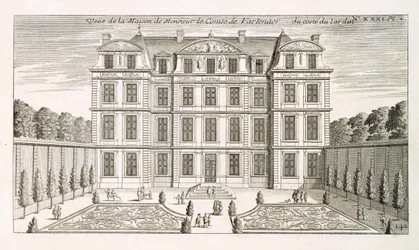 Kreivi Vartenaersin talon puutarhakorkeus, noin 1720-luku