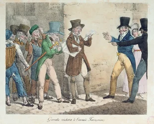 Ranskan armeijan suuri voitto, ilmoitus voitosta Trocaderon taistelussa syyskuussa 1823