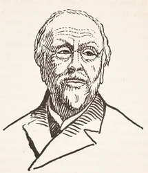 H. Taine, Boris Mestcherskyn (k. 1957) kopio, kuvitus julkaisusta Histoire de la Nation Francaise, Sciences, Volumes I & II, kirjoittanut Gabriel Hanotaux (1853-1944), 1924