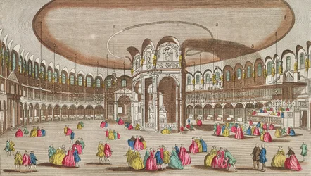 Rotundan sisätilat, Ranelagh House, Lontoo