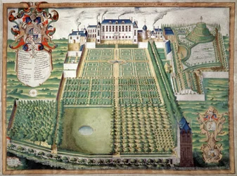 Jardin des Plantes, Pariisi. 1636 (akvarelli)