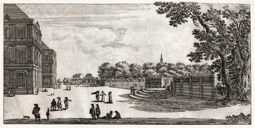 Jardin du Luxembourg, Pariisi. (kaiverrus