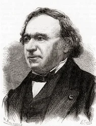 Jean Baptiste André Dumas, teoksesta "Tieteen ihmeet", julkaistu noin 1870 (kaiverrus)