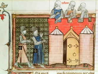 Temppeliritarit ennen Jerusalemia, Le Roman de Godefroi de Bouillonista