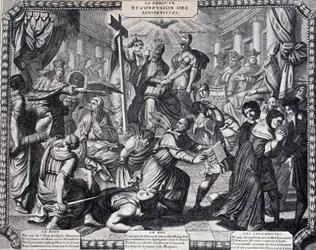 The Rout of the Jansenists - jesuiitojen julkaisema satiirinen almanakka