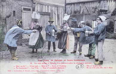 The Cliff Guys and their Lanterns, n. 1910 (kuvan jälkeen)