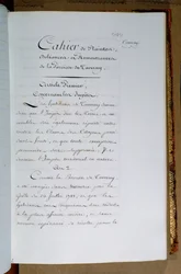 Luettelo Tavernyn seurakunnan kuningas Ludvig XVI:lle (1754-1793) osoittamista valituksista ja vaatimuksista, huhtikuu 1789