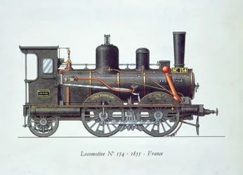 Veturi nro 154, 1855