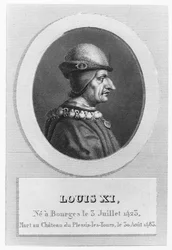 Ludvig XI, Ranskan kuningas (kaiverrus)