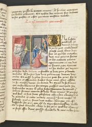 MS Hunter 252 025r sivu sadasta uudesta uutisesta, c.1461-62