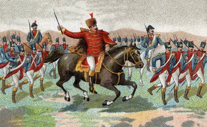 Marechal Joachim Murat Ienan taistelussa (Saksa, 14. lokakuuta