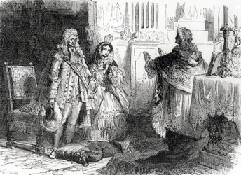 Ludvig XIV:n ja Madame de Maintenonin avioliitto