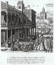 Michel de Nostradamea (1503-66) kuullaan Catherine de Medicin (1519-89) ja Henri II:n (1519-59) seitsemän lapsen kohtalosta 1548