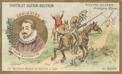 Miguel de Cervantes Saavedra (1547-1616), espanjalainen kirjailija, runoilija ja näytelmäkirjailija, "Don Quijoten" (1605) kirjoittaja