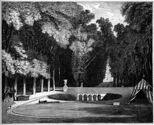 Prince Imperialille (Napoleon III:n pojalle) rakennetun rautatien malli Saint Cloud Parkissa