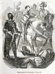 Montmorency joutui vangiksi Paviessa (1525) - L.-P.:n "Histoire de Francessa". Anquetil