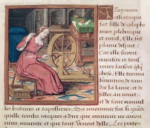 Ms 17 Arachne, Lifes of Famous Women, n. 1505