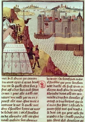 Ms Fr 9342 sivu Jean Vauquelinin Histoire du Grand Alexandresta, n. 1465
