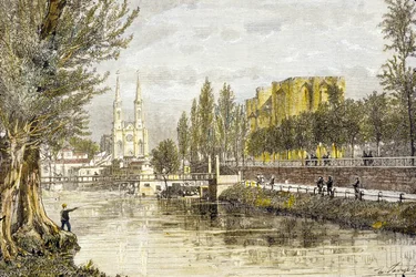 Niort, Ranska (kaiverrus)