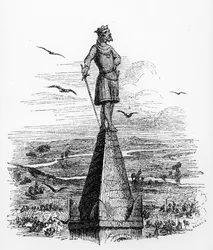Nominoe, Bretagnen ensimmäinen herttua, Pitre Chevalierin kuvitus muinaisesta ja nykyaikaisesta Bretagnen, n. 1840