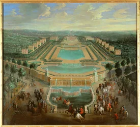 Yleiskuva Chateau de Marlysta, Grand Trianon, Versailles, Ranska (kuva)